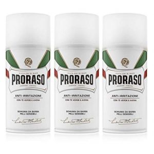 Lot de 3 mousses à raser Proraso - Blanc - 300 ml (Hhaven, neuf)