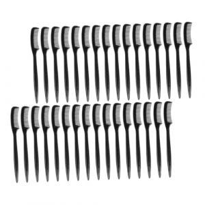 GALPADA 28 pi&egrave;ces Mini Brosse &agrave; Sourcils Brosse Spoolie Goupillon Sourcils Portable R&eacute;utilisable pour Maquillage Professionnel et Usage Personnel (Hargrove Hare, neuf)