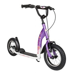 STAR SCOOTER Trottinette Enfant 2 Roues pour gar&ccedil;ons et Filles de 6-10 Ans | Patinette Enfant 12 Pouces Sportif | Lilas & Blanc (Star-Trademarks (Concessionnaire Europ&eacute;en), neuf)