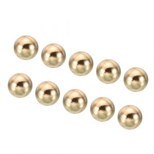 PATIKIL M4 &Eacute;crou Borgne Filet&eacute;s, 20 Pcs Cache Ecrou D&eacute;coratifs en Forme de Boule d'Acier pour &Eacute;clairage de Meubles, Couleur Dor&eacute;e (PATIKIL UK, neuf)