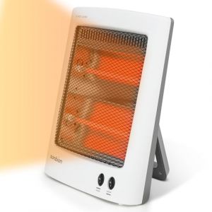 SONBION Radiateur Infrarouge, 800W Radiateur Halog&egrave;ne avec 2 Chaleur R&eacute;glages, &Eacute;lectrique Quartz Radiateurs pour Accueil Chambre Bureau Salon Appartement Garage, Calmer et Meugler &Eacute;nergie (SS-smart-ou, neuf)