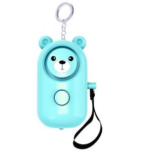 Hailerio Alarme Personnelle, Poche, Porte Cle Alarme d'urgence avec Torche Anti Agression avec Lumi&egrave;re LED for Femmes, Enfant, Personnes &Acirc;g&eacute;es (Damilye, neuf)