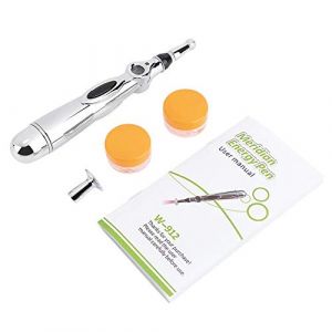 Acupuncture Pen, Meridian Energy Pen Électrique Laser Acupuncture Pen Therapy Body Massager Santé Beauté Outil (ZJJ-US, neuf)