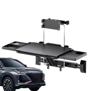 Table De Siège Arrière De Voiture - Table De Plateau De Siège De Voiture | Bureau Pliable pour Ordinateur Portable, Support Réglable pour Le, Support Organisateur De Voiture, Table De Siège (ruixjz, neuf)
