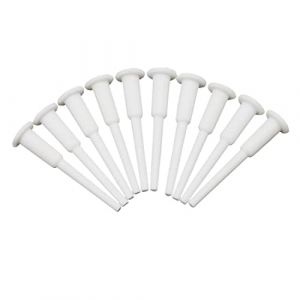 BAQI Lot de 10 Bouchons de Balle de Yoga pour Fitness, Exercice de Sport, lit Gonflable, Bouchon de Piscine, Blanc (Gudingdang, neuf)