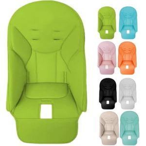 Coussin Chaise Haute Bebe, Housse Chaise Haute Bebe En Cuir PU, Coussin De Chaise Salle À Manger Respirant Souple, Housse Chaise Haute Pour Bébé Pour Peg-Perego,Siesta Zero3,Baoneos,Kosmics Jané (yumksn, neuf)