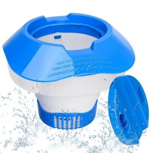 YEAMLTE Diffuseur Flottant, Diffuseur Chlore Piscine, Flotteur Chlore Piscine, Distributeur Chlore Spa, Distributeur de Chlore Flottant pour Piscines, Bains à Remous, Spas, Fontaines (YUEMAOMO LIMITED, neuf)