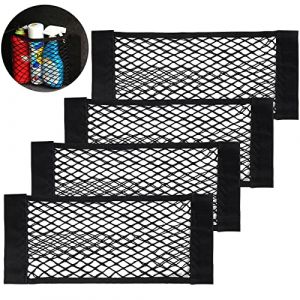 Trunk Storage Net, Warxin [4 Pack] Filet de Rangement , Sticker String Net Stockage de maille Ajouter Organisateurs，Sac Pocket Organizer pour Pour les Voiture (40x25cm) (DEPAOLA SYNAPSIS S.R.L., neuf)