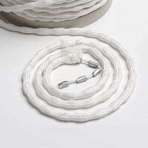 500g Fil de Plomb pour Rideaux 5m Ruban de Plomb Poids Plomb pour Rideaux Divers Grammages, pour Rideaux, Rideau de Douche Nappe Tapis de Bain Moustiquaire (100g/M) (rongbohao, neuf)