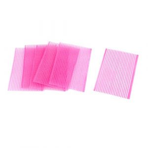Ruilogod Lady Lot de 3 sachets d'autocollants magiques en plastique pour frange Rose (DWD-union, neuf)
