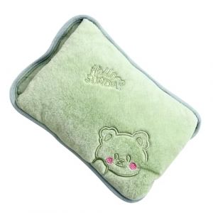 Bouillotte D'Eau Chaude | Rechargeable &Eacute;tanche Chauffe-Mains,Bouteille D'Eau Chaude Avec Couverture En Peluche,Pour Les Crampes Menstruelles, Les Muscles, Le Cou, Les Jambes, La Taille, Le Ventre Et L (MerryMemento, neuf)