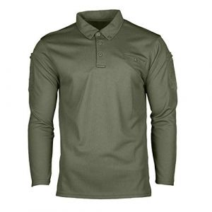 Mil-Tec Miltec Tactique Polo Olive 904, Taille L (Military-eu, neuf)