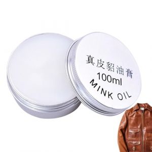 Leather Balm - Leather Cream - Refurbishing And Conditioning Wax For Surfaces - Car Interior Protective Agent, Sofa Boot Jacket Cleaner, Repair Polish, Restoration And Maintenance Solution (kaczu, neuf)