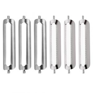 Lot de 6 Lames de Rechange Pour Econome Legumes,Eplucheur Pomme de Terre,Eplucheur L&eacute;gumes,Epluche Legume Pour &eacute;plucheurs,Couteau Econome Eplucheur,Eplucheur Tomate,Coupe-Fruits,Peeler Eplucher (YWQHuiYang, neuf)