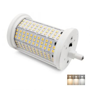 QLEE 118mm R7s Led Ampoule 50w Avec Lumi&egrave;re 3 Couleurs (3000k / 4000k / 6000k) &eacute;quivalent 500w Halog&egrave;ne No Dimmable J Type J Ampoules Lin&eacute;aires &agrave; Double Extr&eacute;mit&eacute; Pour Lampadaires Paysagers (Qleeteck, neuf)
