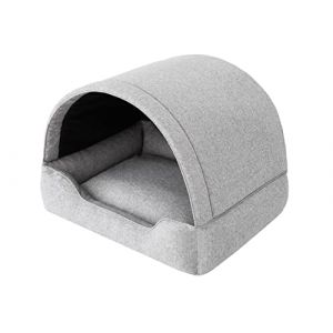 Doggy Niche pour chien ou chat - Lit pour animal domestique - Panier pour chien - Canap&eacute; pour chien - Coussin pour chien - Lit pour chien - Cendre - 82 x 58 cm (TexCorp, neuf)