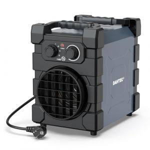 DAHTEC Radiateur Soufflant &eacute;lectrique Commercial 3000W - Economique & Robuste - Chauffage Professionnel - avec Thermostat et Protection Contre la Surchauffe (DAHTEC-EU, neuf)