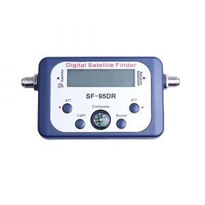 Fasizi Num&eacute;rique SF-95DR R&eacute;cepteur satellite Satlink R&eacute;cepteur de signal TV D&eacute;codeur satellite Satfinder &Eacute;cran LCD (FASIZI EU, neuf)