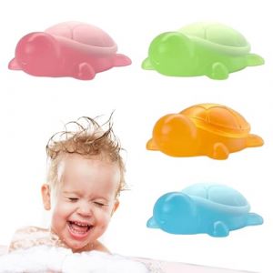 Savon artisanal pour &ndash; Barre d'huile naturelle | S&acirc;von &agrave; l'huile poūr aux ingr&eacute;dients naturels, forme de tortue d&eacute;corative, nettoyant doux pour la peau, savon artisanal Petite Tortue | (geyawang, neuf)