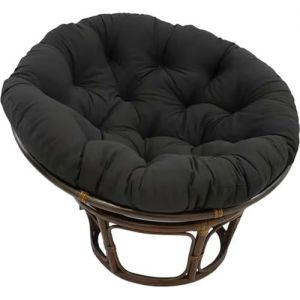 BUNQQF Grand Coussin Rond pour Chaise Papasan, Coussin Épais pour Chaise Suspendue pour l'Extérieur, Coussin de Siège pour Panier Suspendu en Rotin, Coussin de Remplacement pour Nid d'Oeuf (EHJNJIJO, neuf)