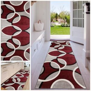 Tapis Couloir Long Antid&eacute;rapant Lavable Tapis Cuisine Absorbant Tapis de Passage Tapis Entr&eacute;e Int&eacute;rieur pour Cuisine Couloir Passage Chambre Tapis de Couloir Tapis Cuisine Devant Evier 50 x 100 cm (YosetomhLvey, neuf)