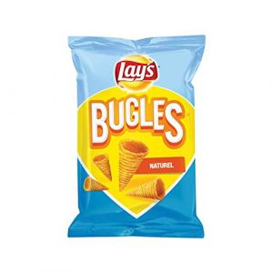 Nacho Chips De Sel | Lay's | Bugles chips de sel naturel | Poids total 115 grammes (Pantry INTL, neuf)