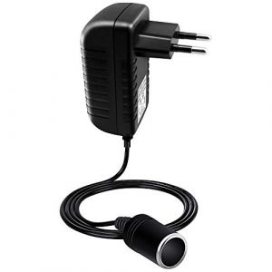 Digit.Tail AC à DC 12V/3A 36W Adaptateur Converter [110V - 240V vers 12V] Prise d’Allume-Cigare de Voiture Socket Transformateur Convertisseurs pour Auto Enregistreur Vidéo/Cameras, DVR, GPS (ZISONIX, neuf)