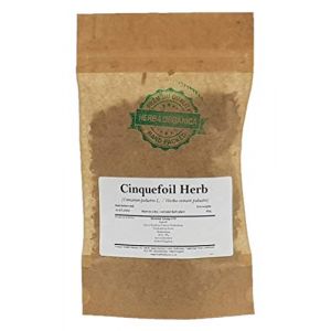 Herba Organica Herbe de Potentille des Marais Tisane - Comarum palustre L - Cinquefoil Herb Tea (50g) (Health Embassy, neuf)