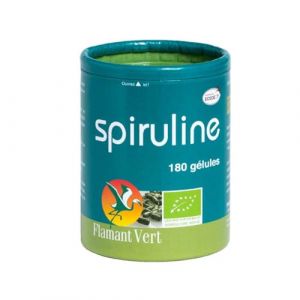 Flamant Vert Spiruline Bio 180 Comprimés de 500 mg (REKINKE, neuf)