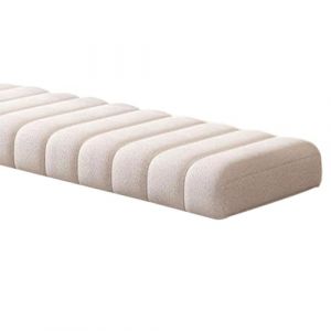 G&eacute;n&eacute;rique Coussin De Banc 120x40 100x40 80x40 160x40 40x40 1/2/3 Places 4,5 Cm D'&eacute;paisseur Lavable D&eacute;houssable Et Antid&eacute;rapant Coussin pour Banc pour Int&eacute;rieure Et Ext&eacute;rieure,Blanc,40x75cm (zezhang-shpoe, neuf)