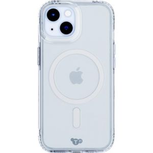 tech21 Evo Clear Coque pour iPhone 15/iPhone 14, Compatible avec MagSafe, &Eacute;tui de t&eacute;l&eacute;phone de Base, TPU, Transparente, 12x Militaire Protection des Chutes: 3,6m (RAREWAVES-FR, neuf)