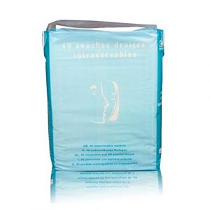 Couches adultes droites intraversables Plus 11x38 cm (x40) incontinence - Taille : Unique - Unique (Tous-Ergo, neuf)