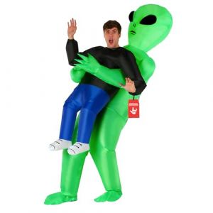 Morph Deguisement Alien Gonflable, D&eacute;guisement Gonflable Alien, Costume Extra Terrestre Adulte, Deguisement Extraterrestre Adulte, D&eacute;guisement Carnaval Homme (Morph Costumes, neuf)