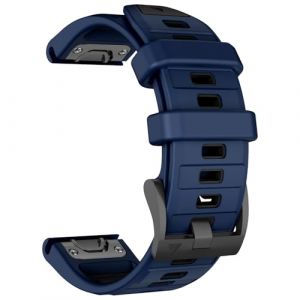 MYSNBKN 22mm Quick Fit Bracelet pour Fenix 8 47mm/Epix Pro 47mm/Fenix 7 Pro/Fenix 7/Fenix 6 Pro/Fenix 6/Fenix 5/Fenix EPIX Gen2, Forerunner965/955/945/935/Approach S62 (MYSNBKN-FR, neuf)