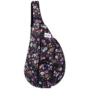HAWEE Sac de Poitrine Multifonction - Sport, Voyage, Bandouli&egrave;re, Crossbody pour Hommes, Femmes, Adolescents - Travail, &Eacute;tude, Escalade, Randonn&eacute;e, Course - Licorne Blanche Rose, Taille L (HAWEEDEAL, neuf)