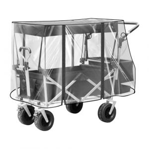 Protection Contre La Pluie Pour Chariot Pour Enfants, Housse De Pluie Transparente, Housse De Pluie Universelle, Housse De Pluie Pliable Universelle Pour Chariot De Camping, Poussette, Chariot Jardin (DING VICTORY LIMITED, neuf)