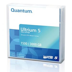 Quantum MR-L5MQN-01 LTO Ultrium 5 1.5/3.0TB Data Cartridge (Brick Red) (Stock Bureau Maison Bien-&ecirc;tre, neuf)