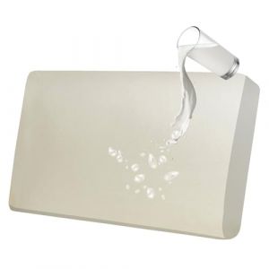 BXFUL Housse de Coussin Extensible de canap&eacute; imperm&eacute;able, Simili Cuir Housse Coussin D'assise Antid&eacute;rapant Housse de si&egrave;ge de canap&eacute; pour canap&eacute; (Grand 2 Places,Beige) (ZIQIONG, neuf)