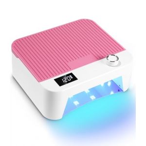 Hixava Lampe UV LED Ongles Gel Lampes à Ongles Séchoir à Ongles Lampe UV Vernis Semi Permanent avec 4 Minuteries 30/60/90/120s Capteur Automatique et LCD Ecran pour Tous les Vernis Gel UV (GIUVE EXPLORER S.R.L., neuf)