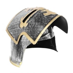 POPETPOP Casque De Gladiateur Romain Léger Pour Cosplay Et Fêtes Décor De Carnaval Réaliste Et Écologique (Riser Treasure, neuf)
