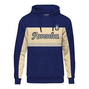 Harry Potter Hoodie avec Motif de Bloc de l'&eacute;quipe Serdaigle pour Hommes Femmes Unisexe Coton Rouge - XXL (Elbenwald, neuf)