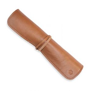 Angus Stoke Noah Sac pour couteaux de cuisine - Trousse à couteaux de chef en cuir - Trousse de chef (marron) (Trachtenhütte, neuf)