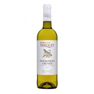 Domaine Du Tariquet Premières Grives Igp Gascogne Blanc 75cl (TERRITOIRE WHISKY, neuf)