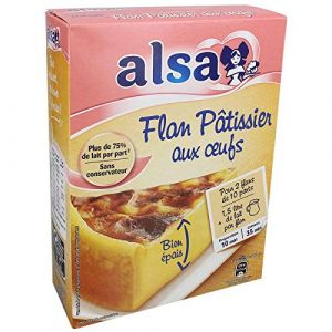Alsa - Flan Pâtissier 360G - Lot De 4 - Prix Du Lot - Livraison Rapide En France Métropolitaine Sous 3 Jours Ouverts (ToujoursMoinsCher, neuf)