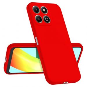 Longstong Coque Compatible avec Honor 200 Smart/Honor X7C (6.8"), Fine Antichoc Personnalis&eacute;e Design Minimaliste - Rouge de Chine (Longstong, neuf)