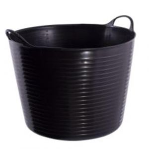 Tubtrug Bassine Souple, Grand mod&egrave;le 38 L Noir (TradeINN, neuf)