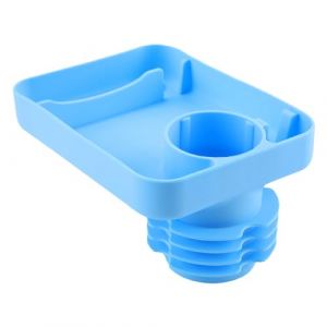 Plateau Siege Auto Enfants, Rotatif à 360° Plateau à Nourriture pour Siège de Voyage Voiture Porte-Gobelet Convertit Porte-Gobelet Actuel en Plateau Porte-Gobelet pour Collations Petits Jouets (Jenniy, neuf)