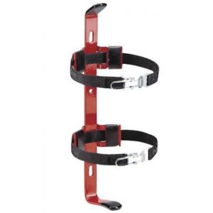 Jockel Support de voiture pour extincteur Jockel de 6 kg, diamètre du réservoir de 150 mm, sangle de serrage (Markert Brandschutztechnik, neuf)