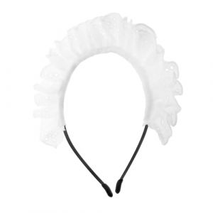 Veemoon Bandeau Lolita Dentelle Coiffe De Soubrette Accessoires De Soubrette Coiffe Lolita Bandeaux Kawaii (hagan panting, neuf)