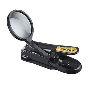 CAREOR Coupe-ongles avec loupe en acier inoxydable pour les personnes âgées, réduit la fatigue oculaire et une prise en main facile (CAREOR EU, neuf)